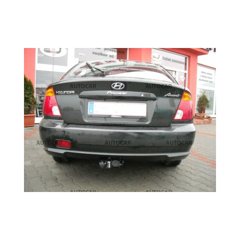 Ťažné zariadenie pre Hyundai ACCENT - odnímateľný bajonetový systém