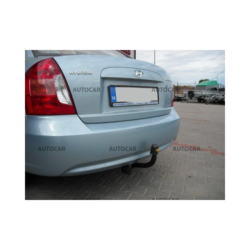 Ťažné zariadenie pre Hyundai ACCENT - odnímateľný bajonetový systém