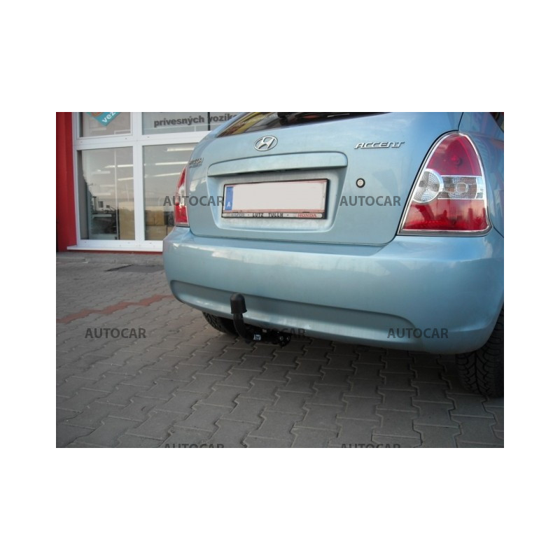 Ťažné zariadenie pre Hyundai ACCENT - odnímateľný bajonetový systém