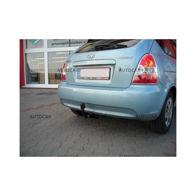 Ťažné zariadenie pre Hyundai ACCENT - odnímateľný bajonetový systém