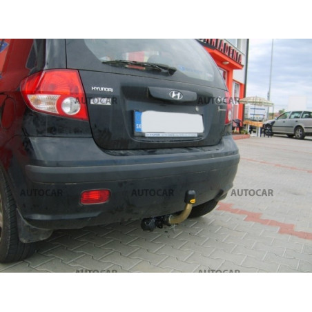 Ťažné zariadenie pre Hyundai GETZ - 3/5 dv. - odnímateľný bajonetový systém