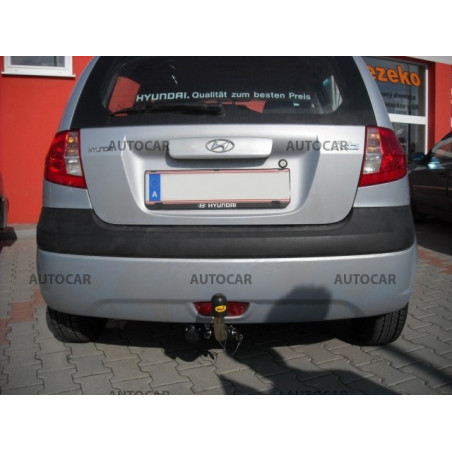 Ťažné zariadenie pre Hyundai GETZ - 3/5 dv. - odnímateľný bajonetový systém