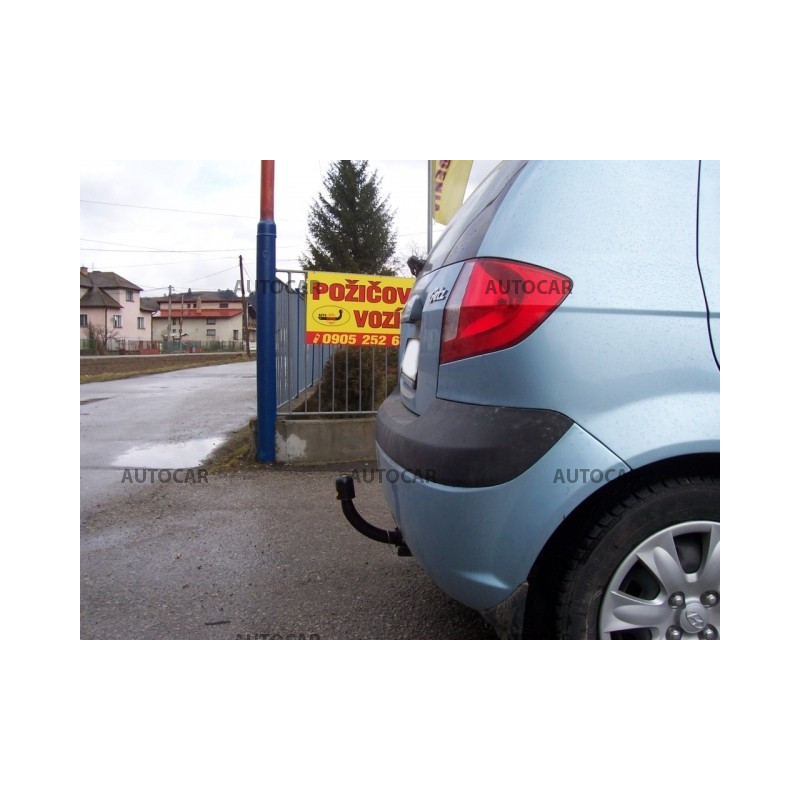 Ťažné zariadenie pre Hyundai GETZ - 3/5 dv. - odnímateľný bajonetový systém