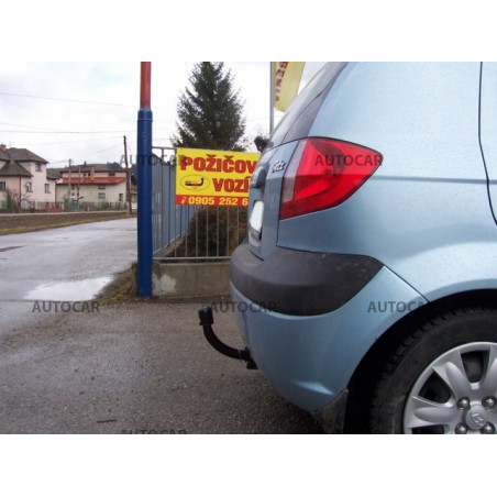 Ťažné zariadenie pre Hyundai GETZ - 3/5 dv. - odnímateľný bajonetový systém