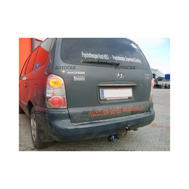 Ťažné zariadenie pre Hyundai TRAJET - VAN - odnímateľný bajonetový systém