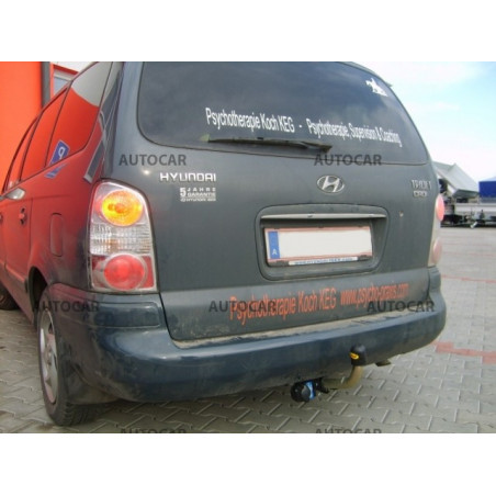 Ťažné zariadenie pre Hyundai TRAJET - VAN - odnímateľný bajonetový systém Ťažné zariadenie pre Hyundai TRAJET - VAN - odnímateľný bajonetový systém