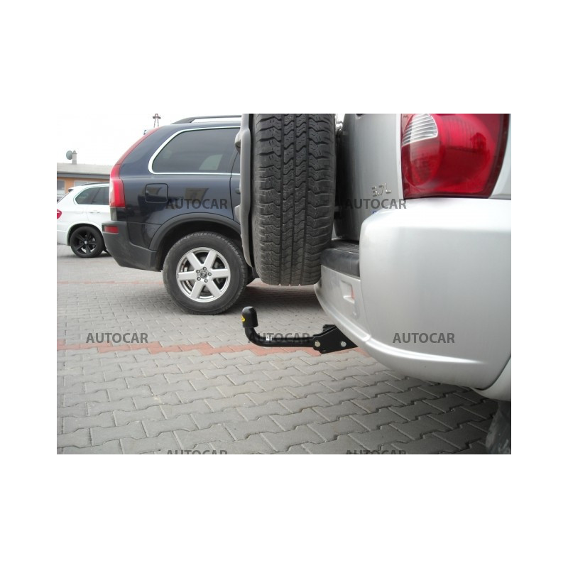 Ťažné zariadenie pre Jeep CHEROKEE - KJ - skrutkový systém