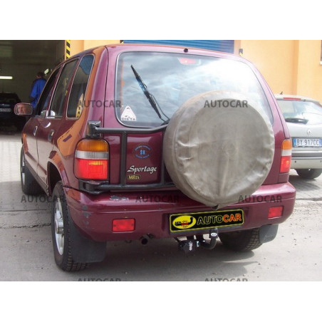 Ťažné zariadenie pre SPORTAGE - 5dv., 4WD, (K 00) - skrutkový systém - od 1994 do 2004 Ťažné zariadenie pre SPORTAGE - 5dv., 4WD, (K 00) - skrutkový systém - od 1994 do 2004