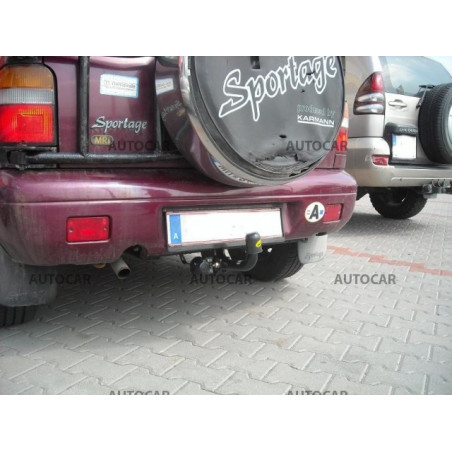 Ťažné zariadenie pre SPORTAGE - 5dv., 4WD, (K 00) - skrutkový systém - od 1994 do 2004 Ťažné zariadenie pre SPORTAGE - 5dv., 4WD, (K 00) - skrutkový systém - od 1994 do 2004