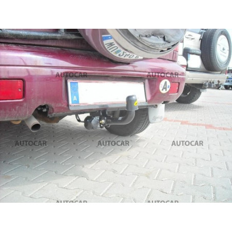 Ťažné zariadenie pre SPORTAGE - 5dv., 4WD, (K 00) - skrutkový systém - od 1994 do 2004 Ťažné zariadenie pre SPORTAGE - 5dv., 4WD, (K 00) - skrutkový systém - od 1994 do 2004