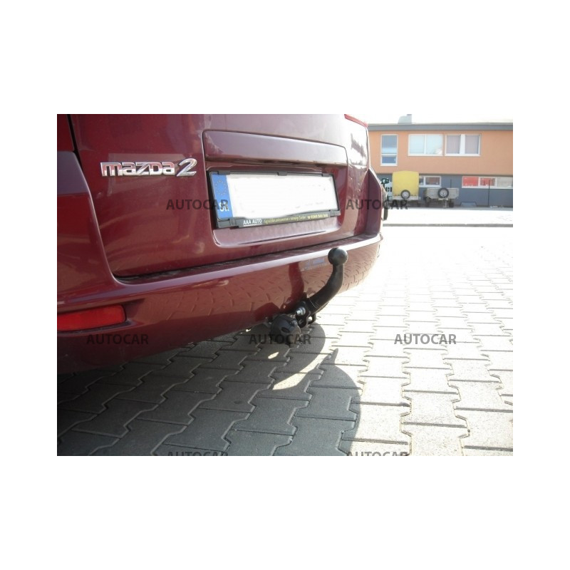 Ťažné zariadenie pre Mazda 2 - B2W - 3/5 dv. - skrutkový systém