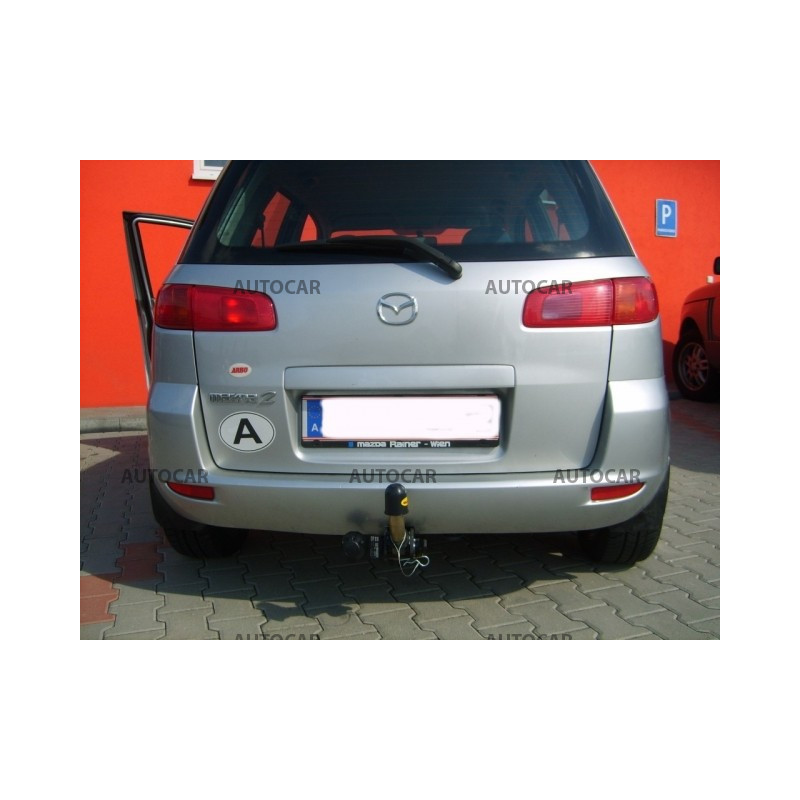 Ťažné zariadenie pre Mazda 2 - B2W - 3/5 dv. - odnímateľný bajonetový systém