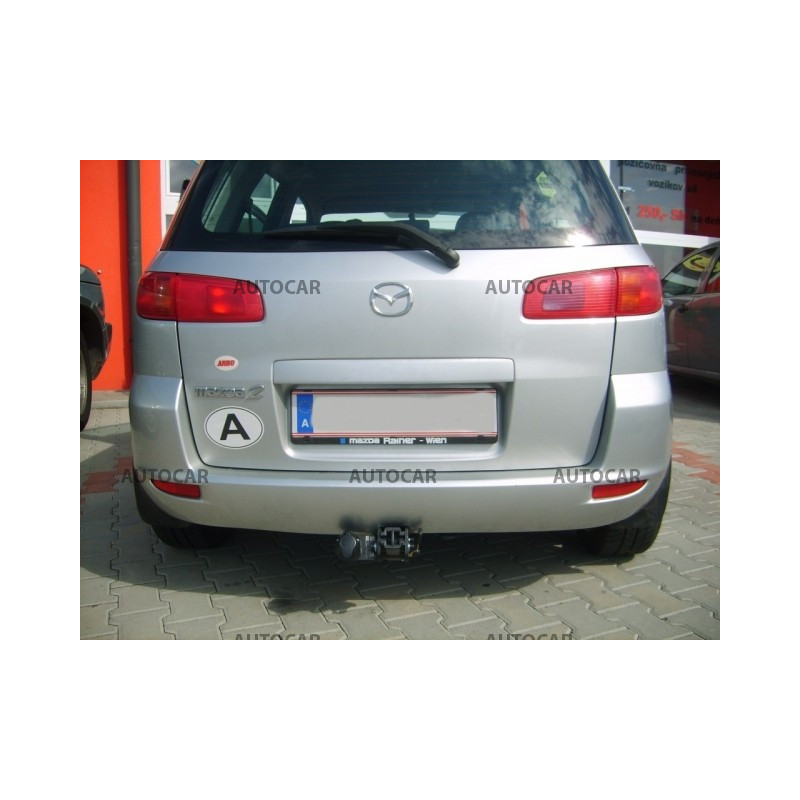 Ťažné zariadenie pre Mazda 2 - B2W - 3/5 dv. - odnímateľný bajonetový systém