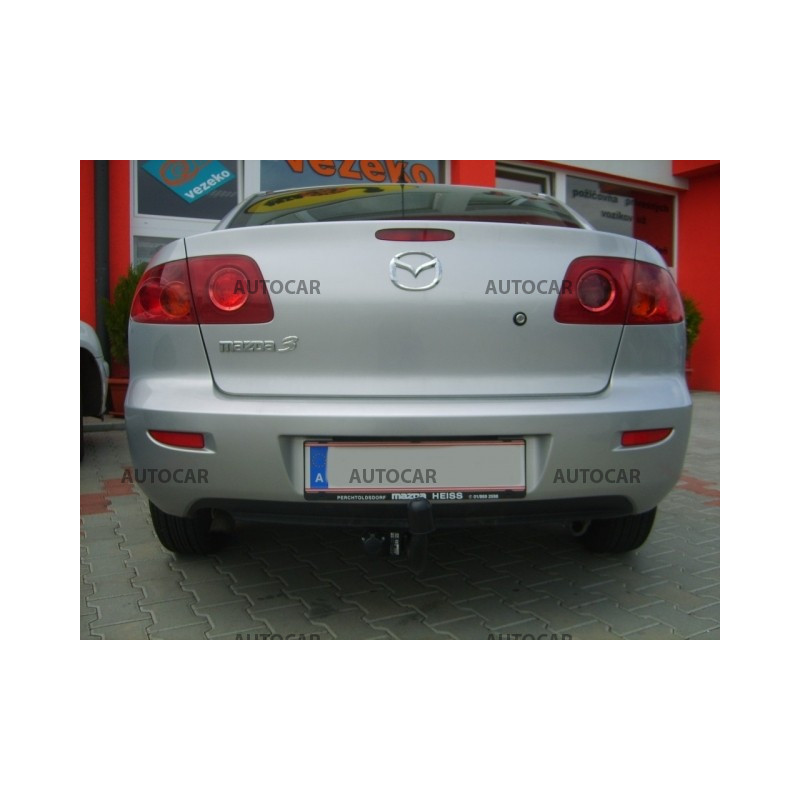 Ťažné zariadenie pre Mazda 3 - BK12 - 4 dv. - skrutkový systém