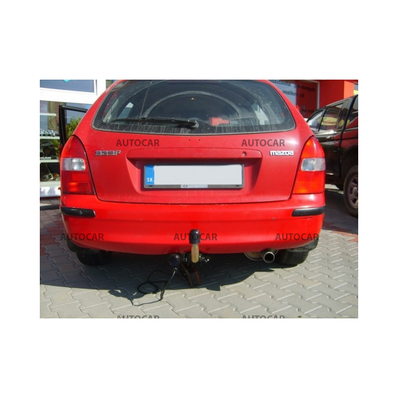 Ťažné zariadenie pre Mazda 323 F - BJ - 5 dv. - odnímateľný bajonetový  systém