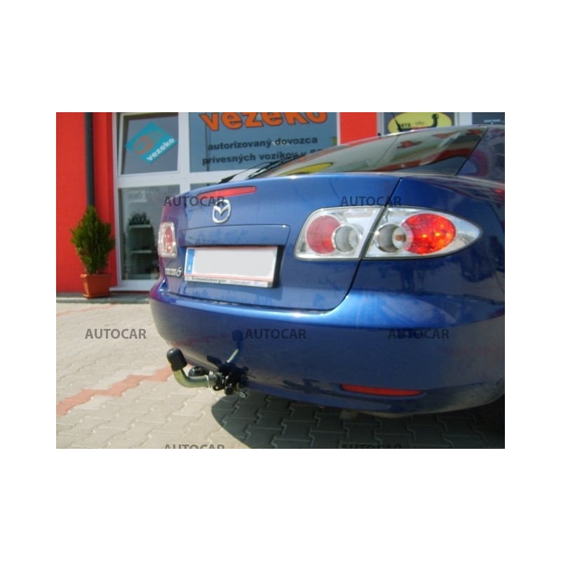 Ťažné zariadenie pre Mazda 6 - GG - 4/5 dv. - odnímateľný bajonetový systém
