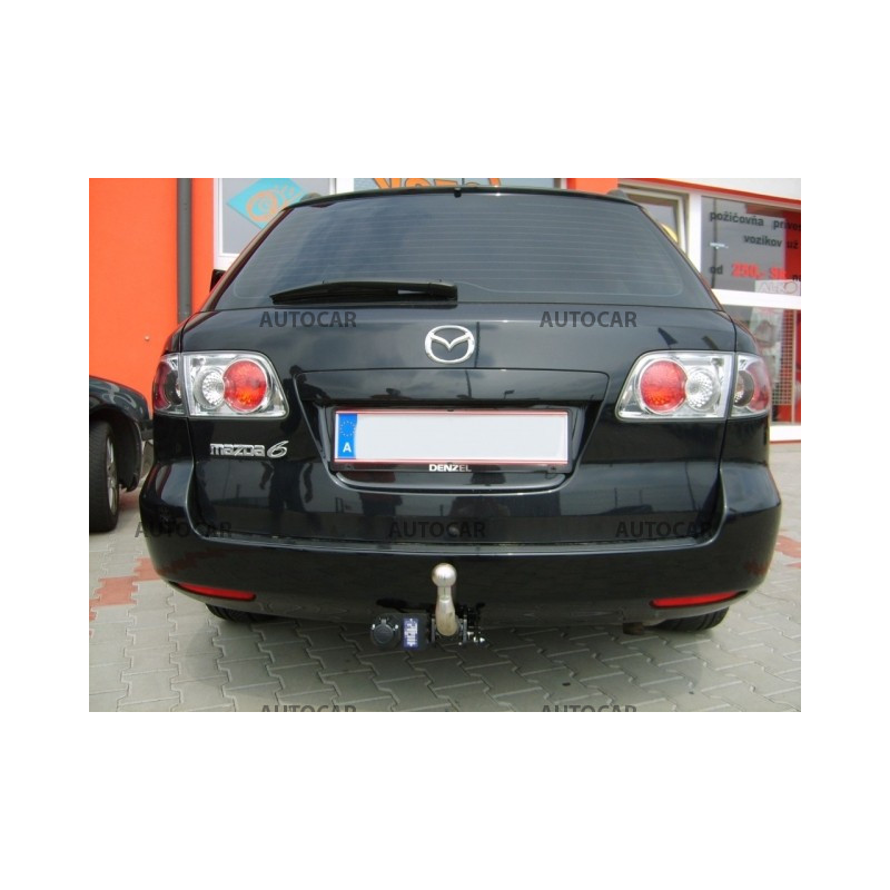Ťažné zariadenie pre Mazda 6 - GY - Wagon - odoberateľný bajonetový systém