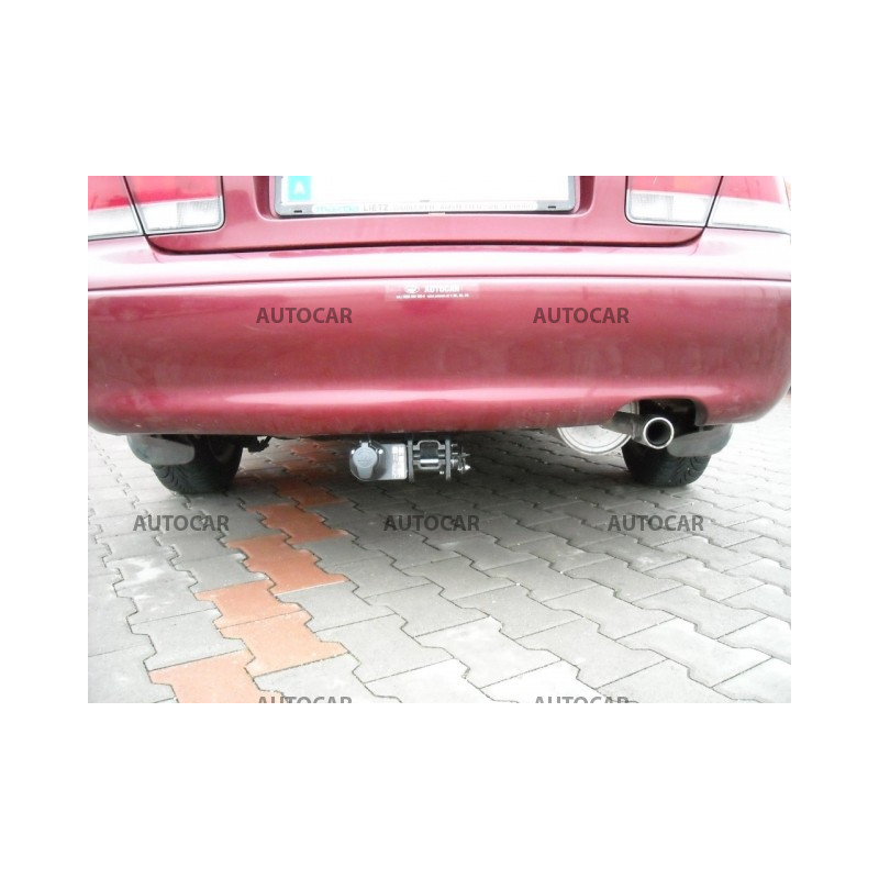 Ťažné zariadenie pre Mazda 626 - GE - 4/5 dv. - odnímateľný bajonetový systém