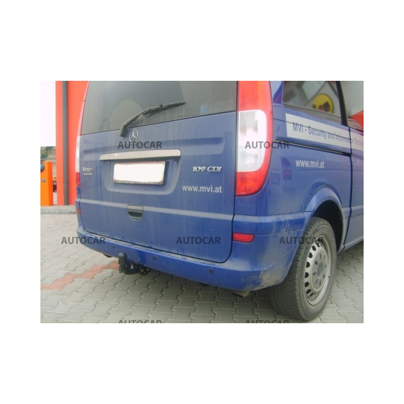 Ťažné zariadenie pre Mercedes V / VIANO / VITO (W639) - skrutkový systém