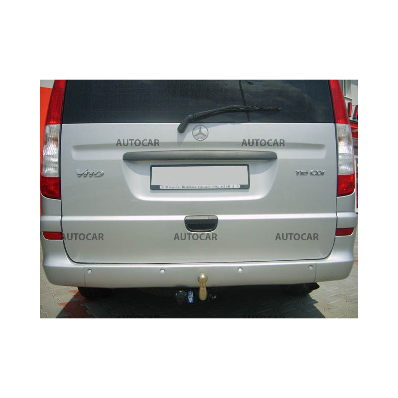 Ťažné zariadenie pre Mercedes V / VIANO / VITO (W639) - odnímateľný bajonetový systém