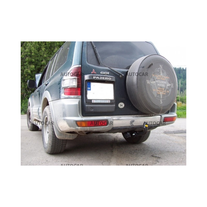 Ťažné zariadenie pre PAJERO - 5dv. ( V60,V70 ) - skrutkový systém - od 2000 do 2006/12