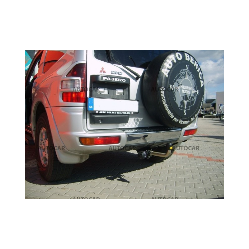 Ťažné zariadenie pre PAJERO - 5dv. ( V60,V70 ) - automatický systém - od 2000 do 2006/12