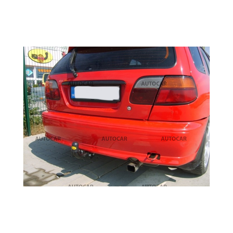 Ťažné zariadenie pre ALMERA - 3/5dv.(N 15) - skrutkový systém - od 1995 do 2000/02