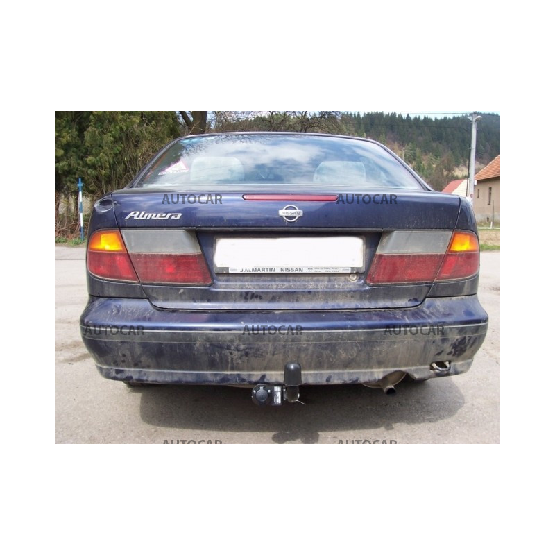 Ťažné zariadenie pre ALMERA - 4dv.,(N 15) - skrutkový systém - od 1995 do 2000/02