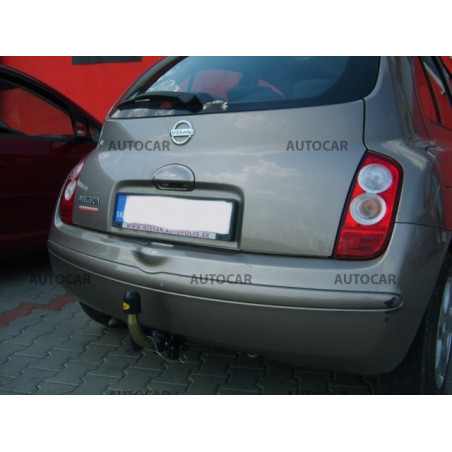 Ťažné zariadenie pre MICRA - 3/5 dv.(K 12) - automatický systém - od 2003/02 do Ťažné zariadenie pre MICRA - 3/5 dv.(K 12) - automatický systém - od 2003/02 do