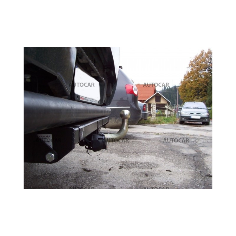 Ťažné zariadenie pre NAVARA - rúrkový nárazník , ( D 40 ) - skrutkový systém - od 2006 do 