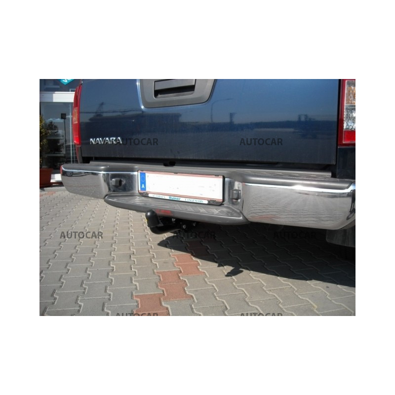 Ťažné zariadenie pre NAVARA - so schodíkom, ( D 40 ) - skrutkový systém - od 2006 do 