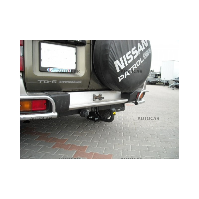 Ťažné zariadenie pre PATROL GR - 3/5dv.,(Y 61) - skrutkový systém - od 1998/01 do 2004