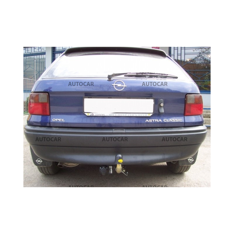 Ťažné zariadenie pre Opel ASTRA - "F" - odnímateľný bajonetový systém