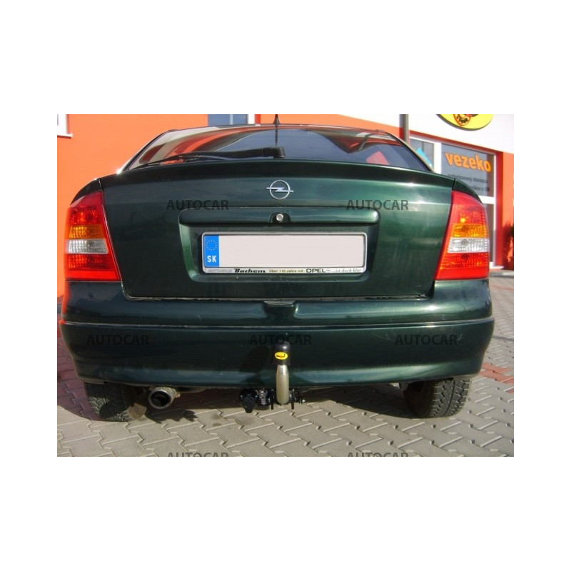 Ťažné zariadenie pre Opel ASTRA - "G" - odnímateľný bajonetový systém
