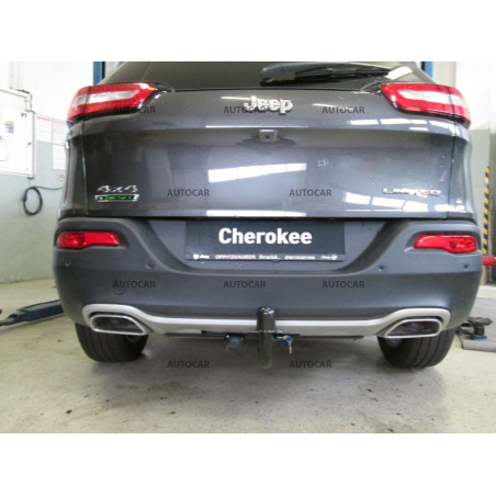 Ťažné zariadenie pre Jeep CHEROKEE - KL - odnímateľný vertikálny bajonetový systém Ťažné zariadenie pre Jeep CHEROKEE - KL - odnímateľný vertikálny bajonetový systém