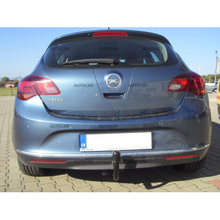 Ťažné zariadenie pre Opel ASTRA - "J" - odnímateľný vertikálny bajonetový systém
