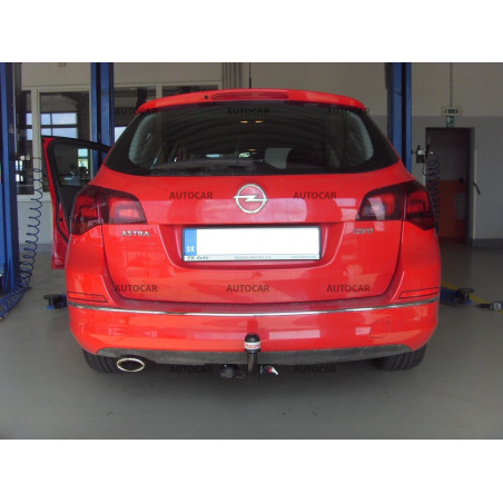 Ťažné zariadenie pre Opel ASTRA - "J" - odnímateľný vertikálny bajonetový systém Ťažné zariadenie pre Opel ASTRA - "J" - odnímateľný vertikálny bajonetový systém
