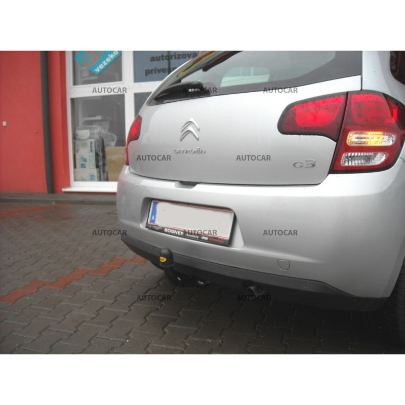 Ťažné zariadenie pre C 3, DS 3 - 5 dv. - skrutkový systém - od 2009 do 