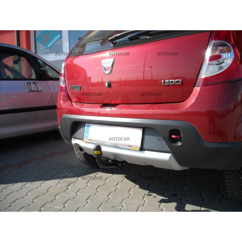 Ťažné zariadenie pre Dacia SANDERO - STEPWAY - skrutkový systém