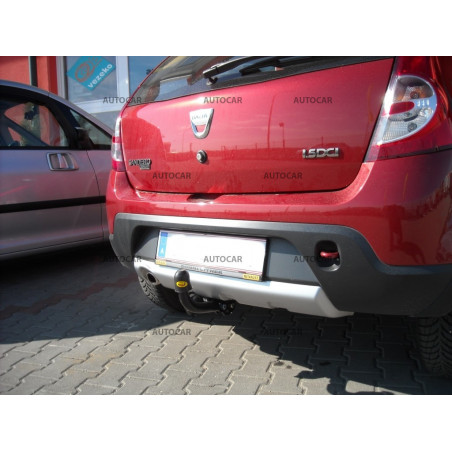 Ťažné zariadenie pre Dacia SANDERO - STEPWAY - skrutkový systém