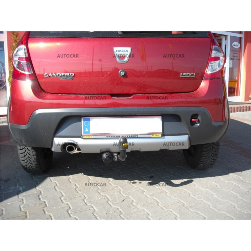 Ťažné zariadenie pre Dacia SANDERO - STEPWAY - skrutkový systém