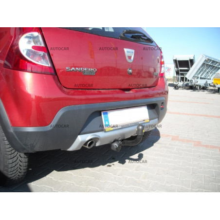 Ťažné zariadenie pre Dacia SANDERO - STEPWAY - skrutkový systém