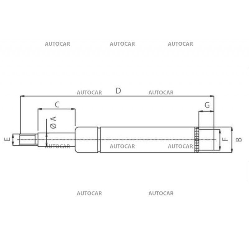 Tlmič nájazdovej brzdy KF13