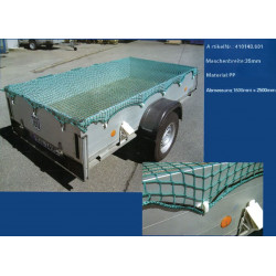 Úchytná sieť na vozík KNOTT