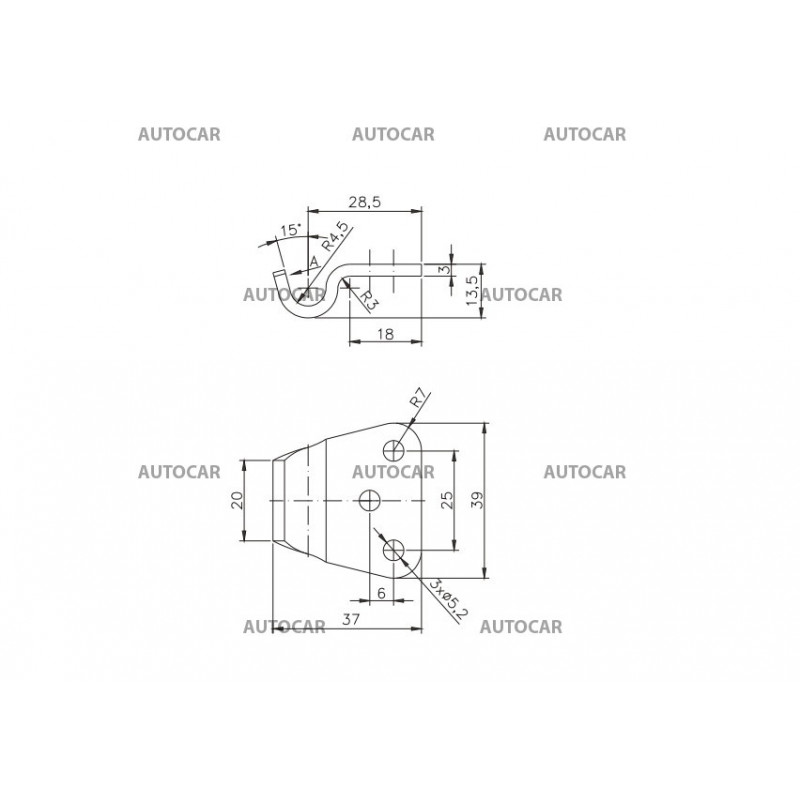 Protikus k uzáveru bočnice ZB-11 a ZB-13