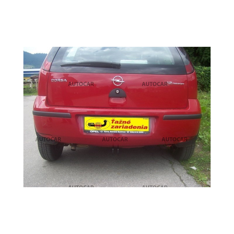 Ťažné zariadenie pre Opel CORSA - "C" - skrutkový systém