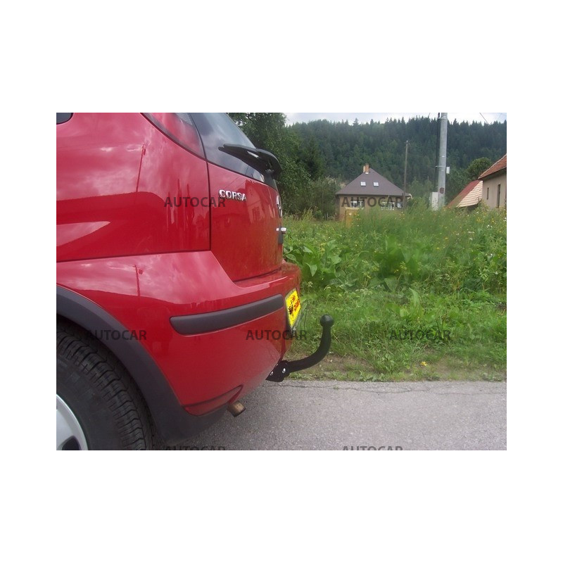 Ťažné zariadenie pre Opel CORSA - "C" - skrutkový systém