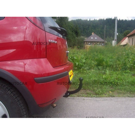 Ťažné zariadenie pre Opel CORSA - "C" - skrutkový systém