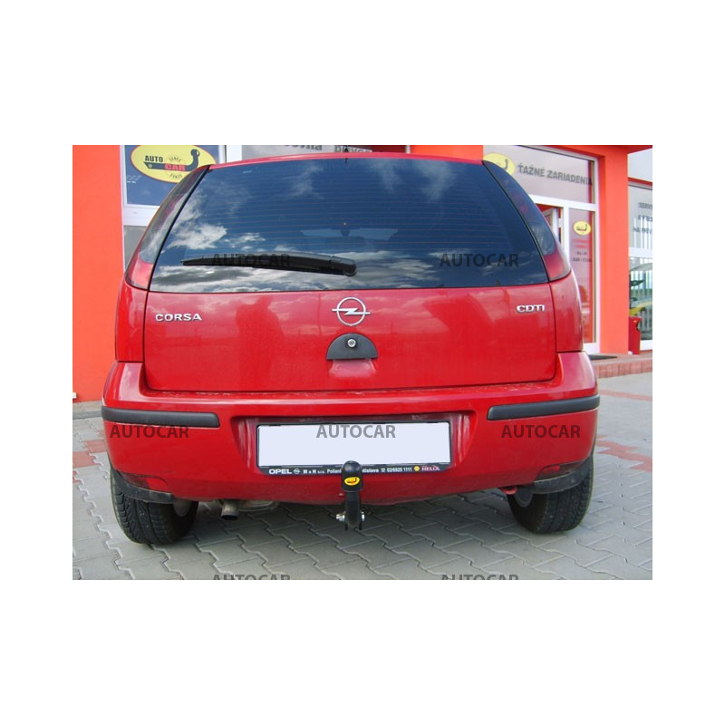 Ťažné zariadenie pre Opel CORSA - "C" - skrutkový systém
