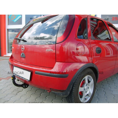 Ťažné zariadenie pre Opel CORSA - "C" - skrutkový systém